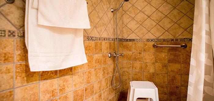 غرفة بسرير مزدوج لذوي الإعاقة، Hotel Rural El Jardin 4/4
