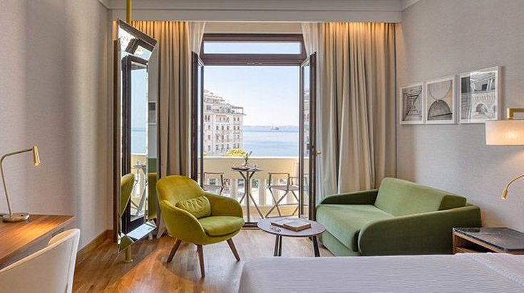 Premium, Double or Twin Bed, Sea View