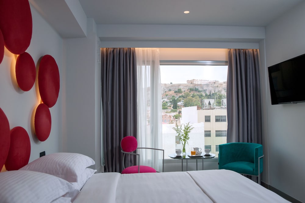 CLASSIC, DOUBLE BED, ACROPOLIS VIEW