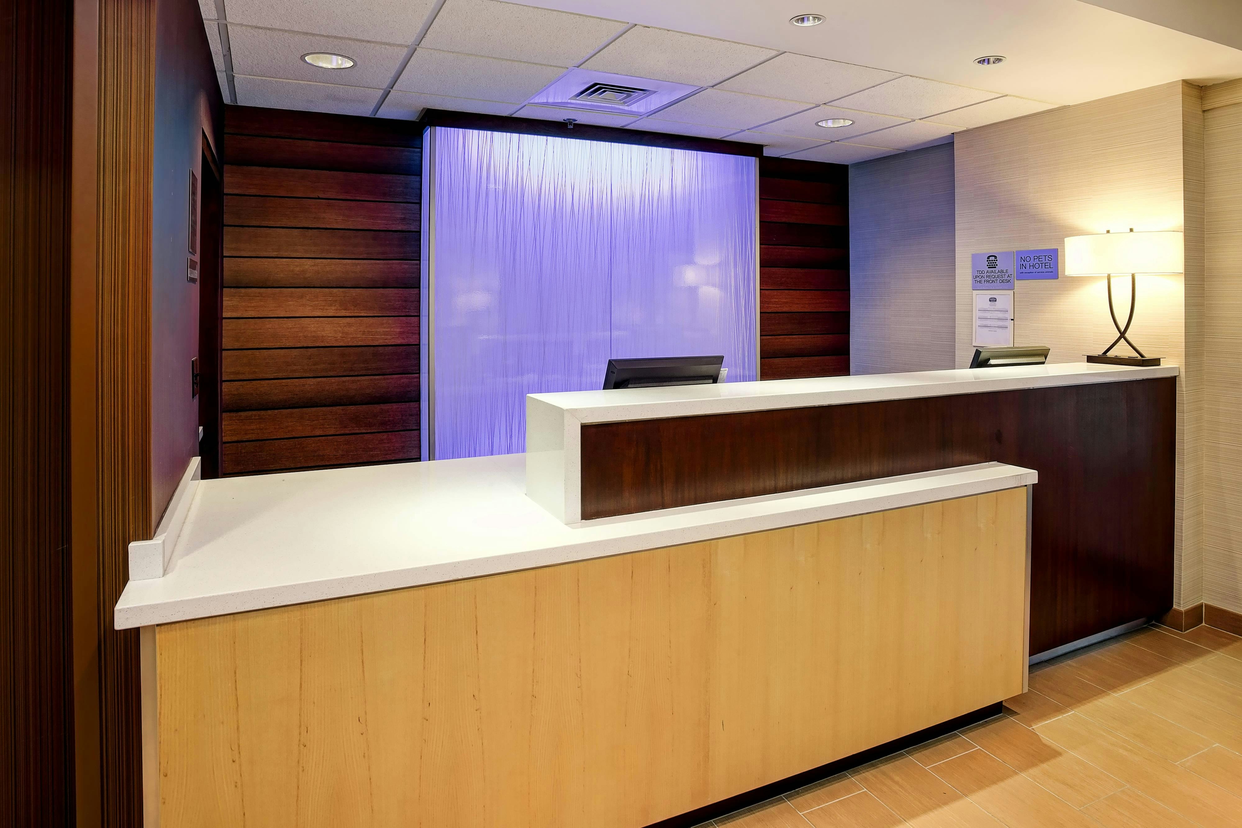 Lobby at FAIRFIELD INN AND SUITES BY MARRIOTT TAMPA BRANDON, TAMPA - FL