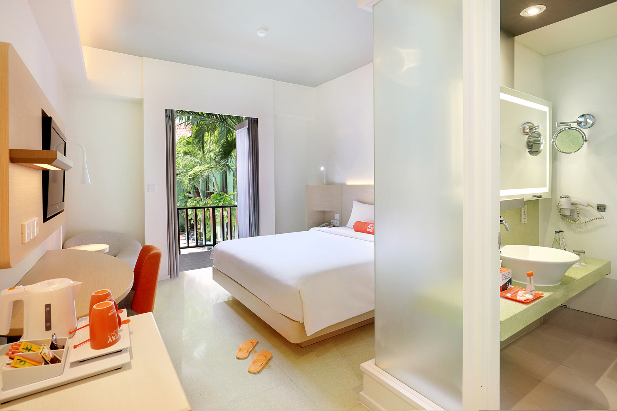 غرفة سوبيريور بسرير مزدوج أو سريرين منفصلين، HARRIS Hotel Kuta Tuban 4/4