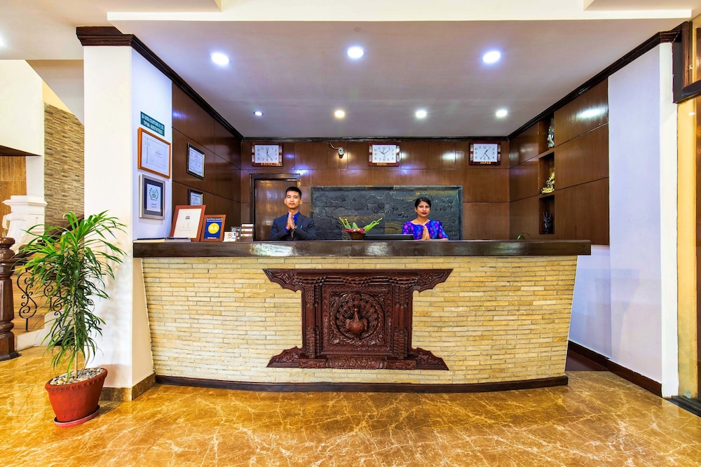 Lobby at Da Yatra Courtyard Hotel Resort, POKHARA