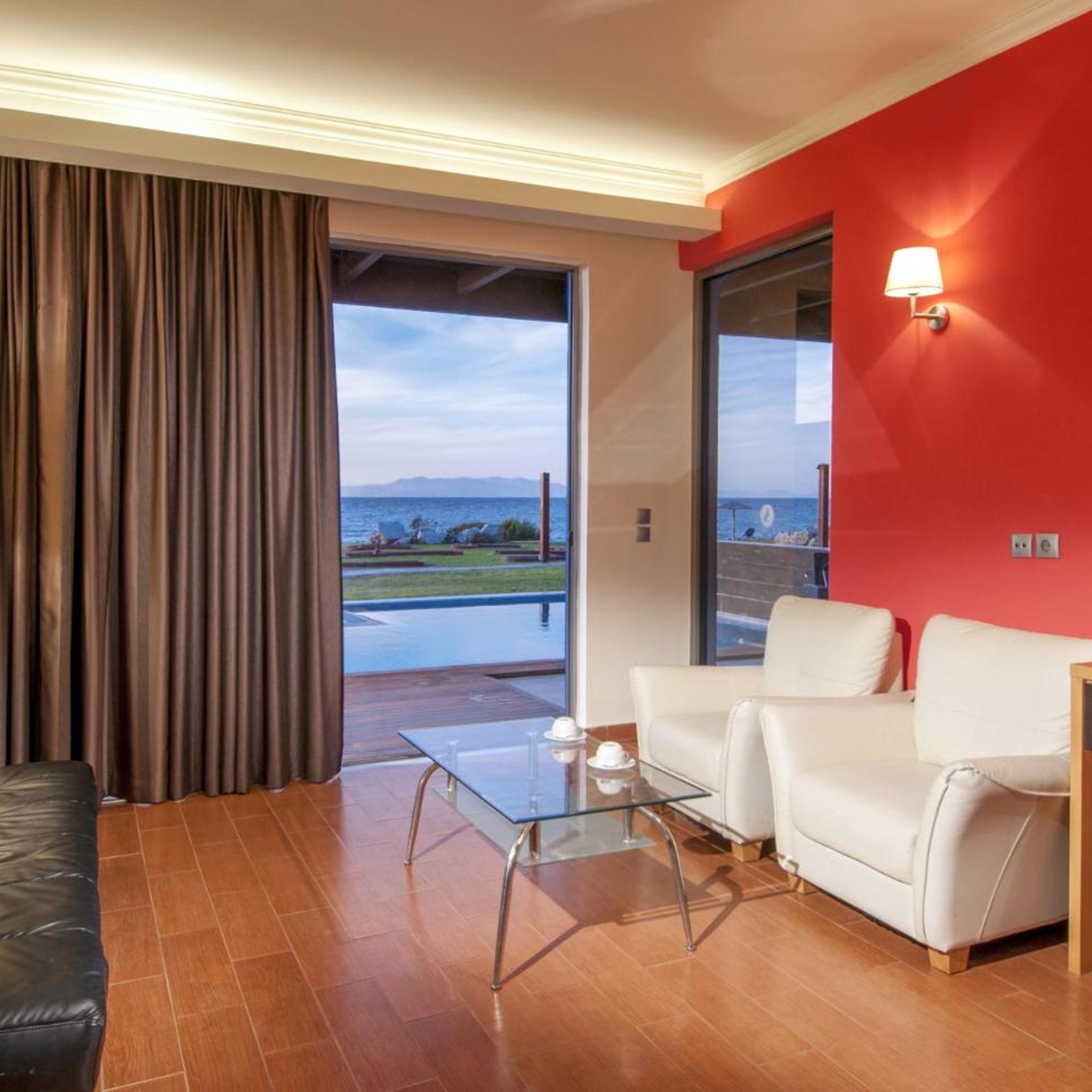 Junior Suite, Sofa, Private Pool