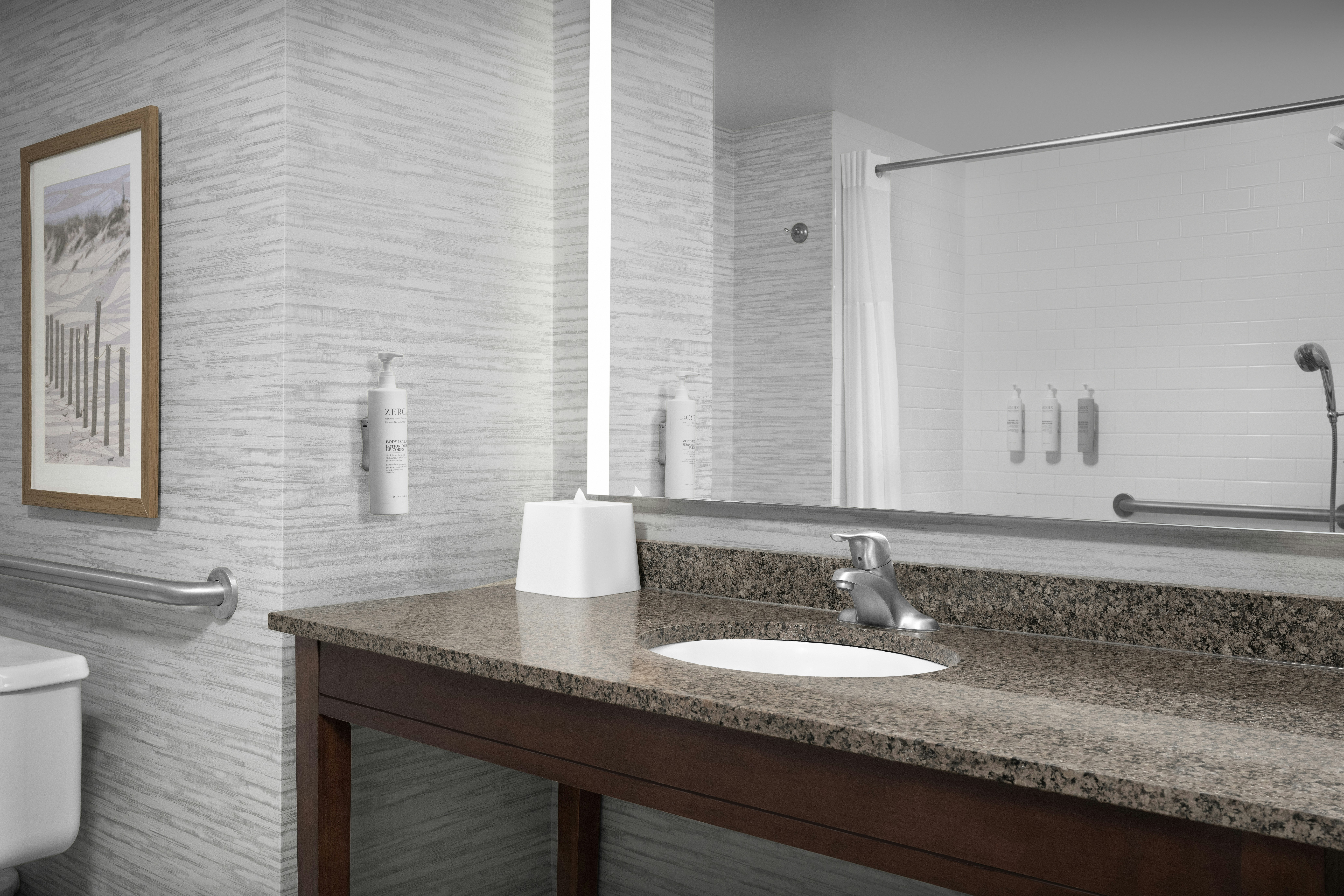 غرفة بسريرين كوين لذوي الإعاقة، Hampton Inn And Suites Ocean City Bayfront Convention Center 3/4