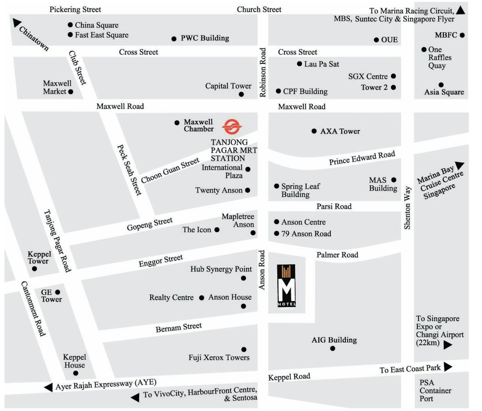 M Hotel Singapore City Centre 9/85