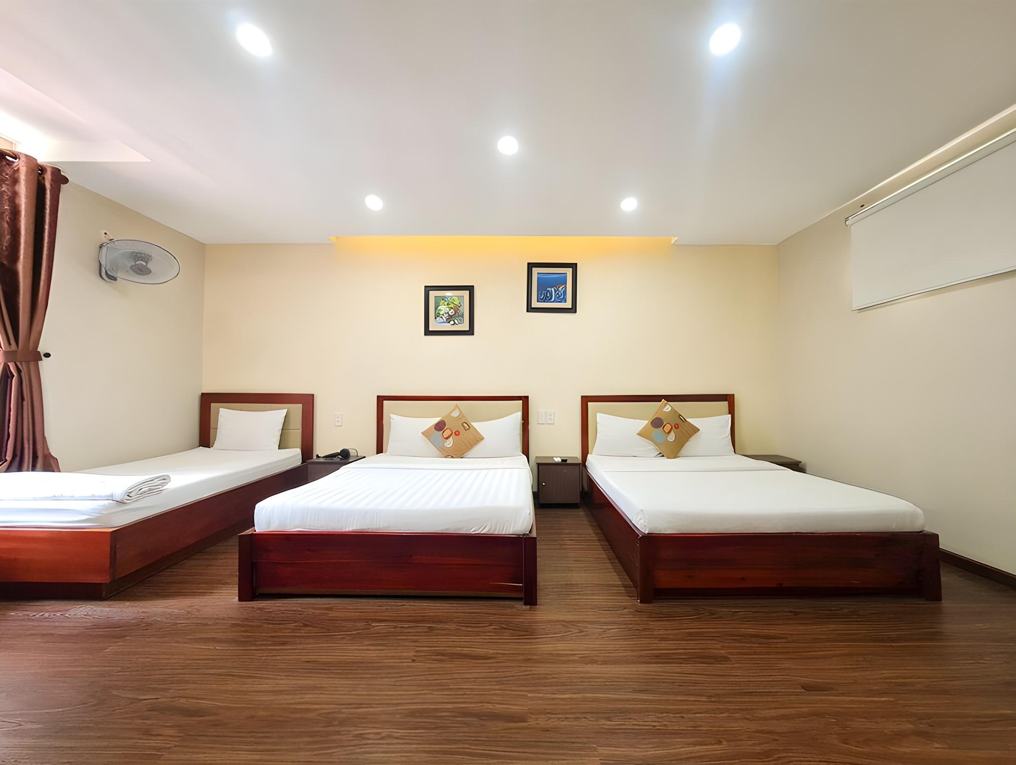 Mixed Dorm, Family, Multiple Beds, Garden View