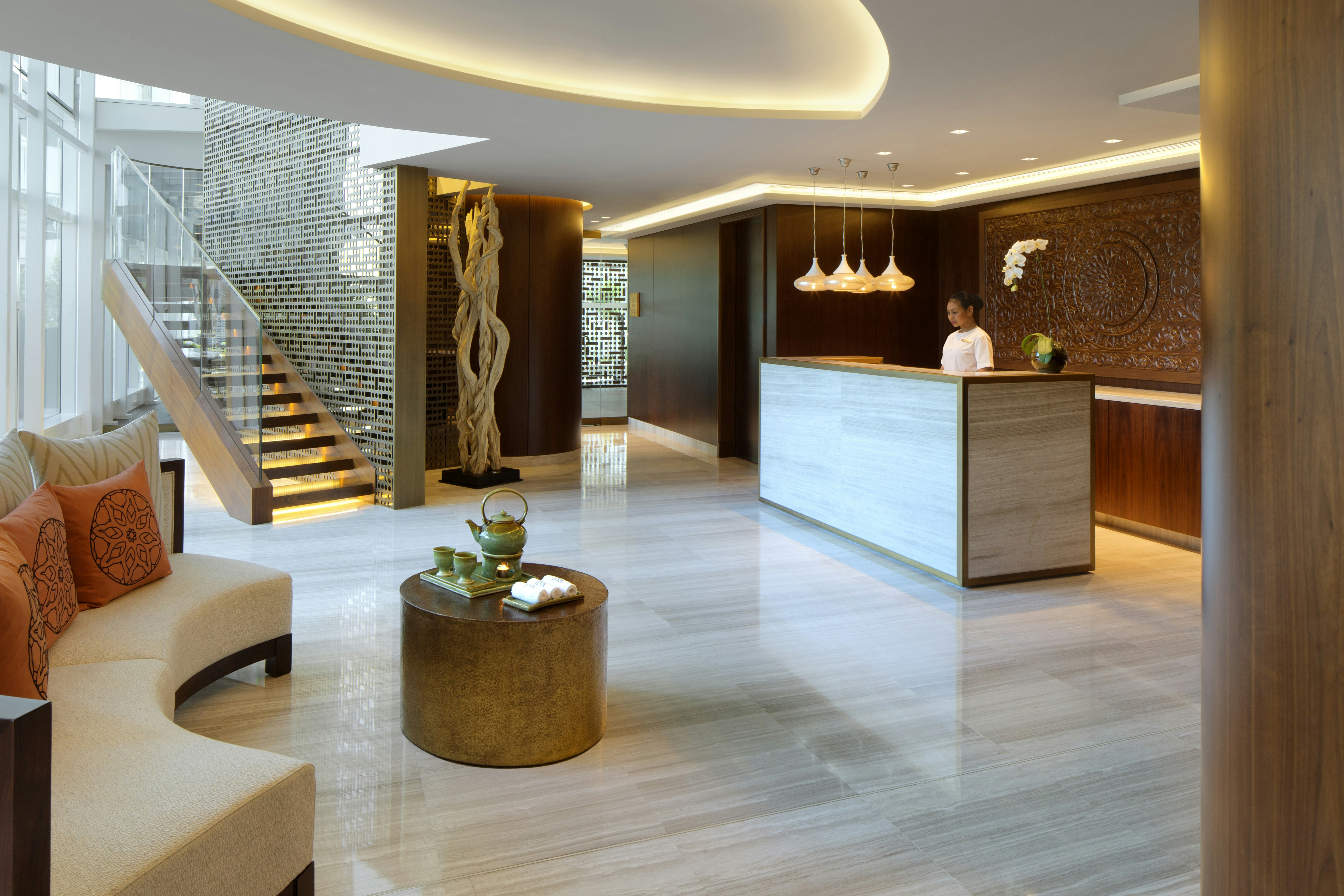 Lobby at Taj Dubai, DUBAI