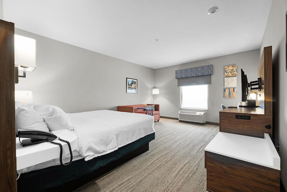 Study, King Bed, Sofa, Hampton Inn & Suites New Braunfels 5/10