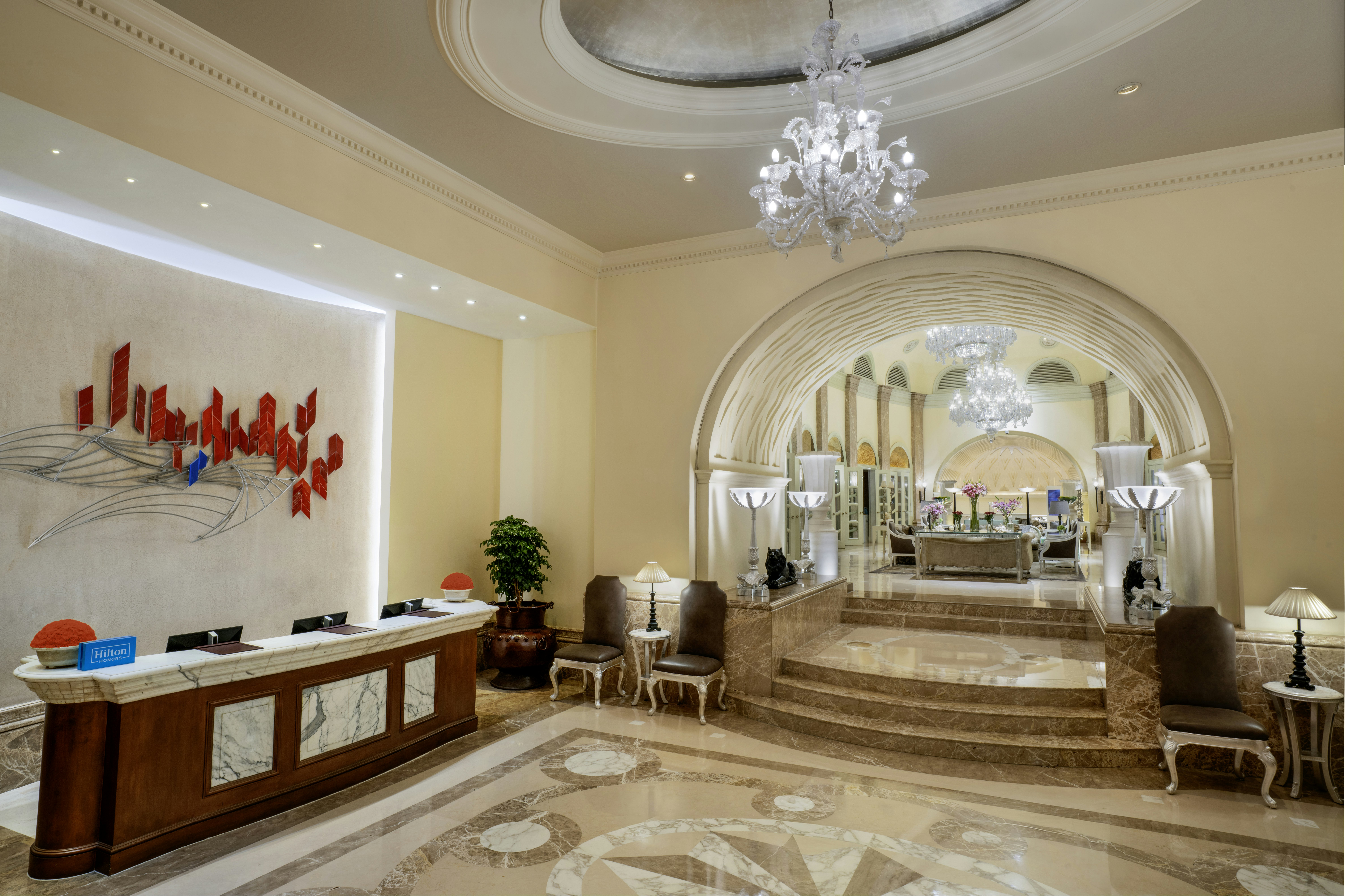 Lobby at Hilton Mumbai International Airport, MUMBAI