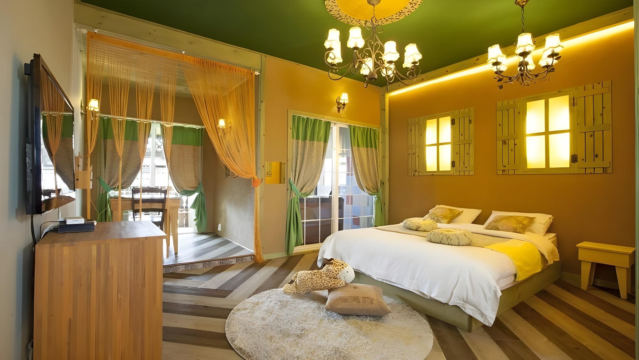 Sunset, Double Bed, Terrace