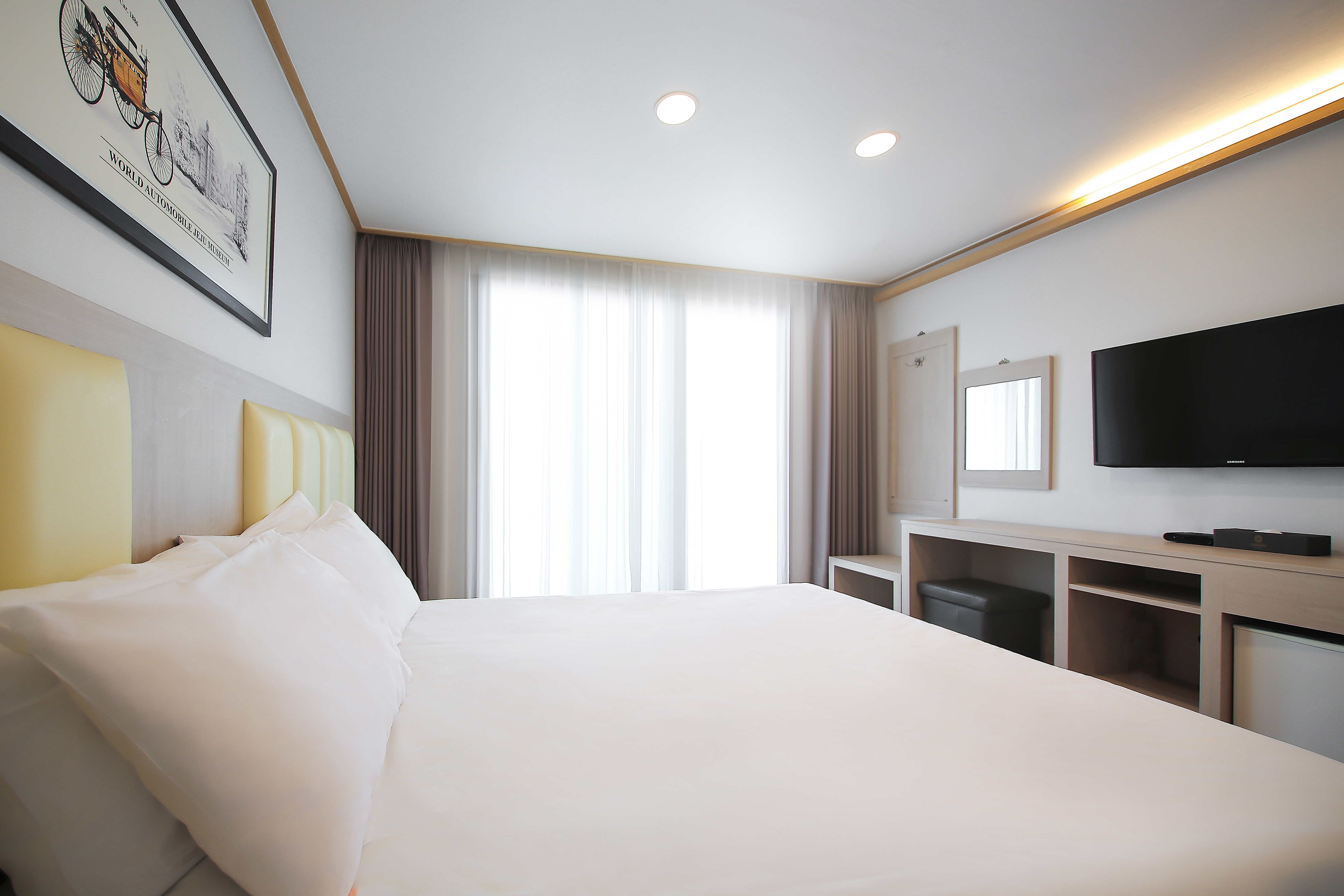 غرفة قياسية بسرير مزدوج، Shin Shin Hotel Jeju City 3/4