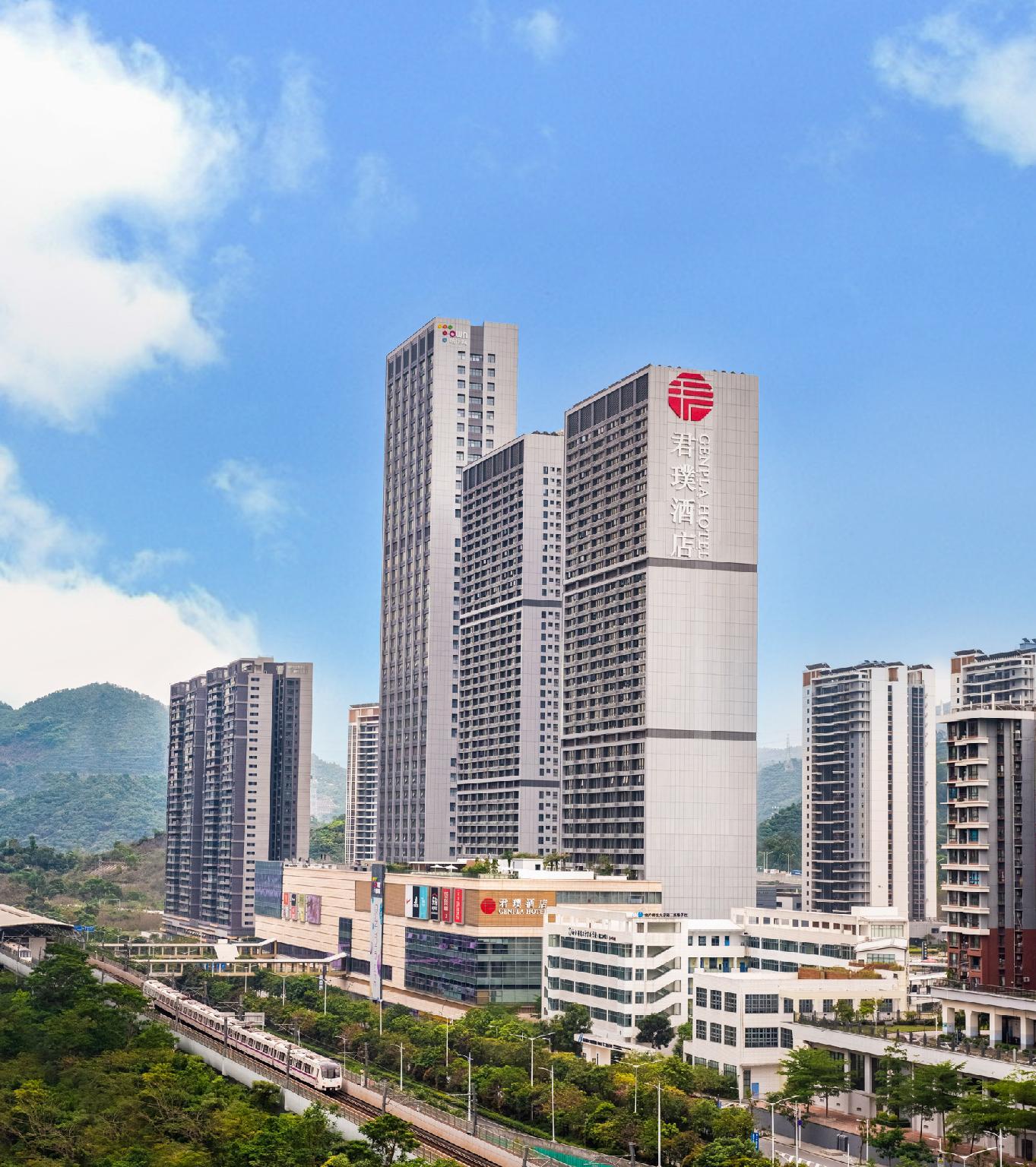 غرفة كومفورت بإطلالة على المدينة، Genpla Hotel Shenzhen Nanshan 2/2