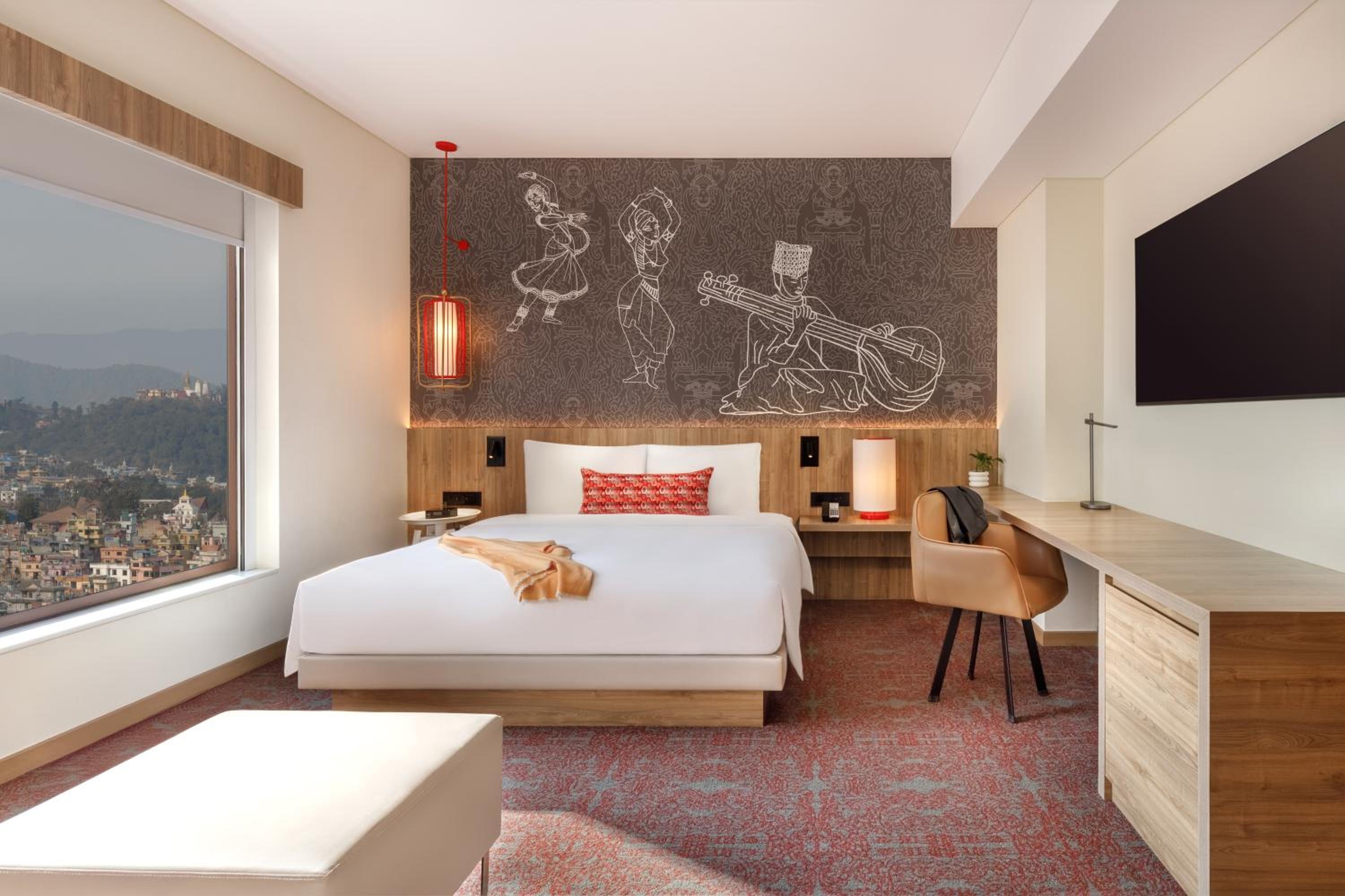 Premium, King Bed, City View, Sofa, Laundry