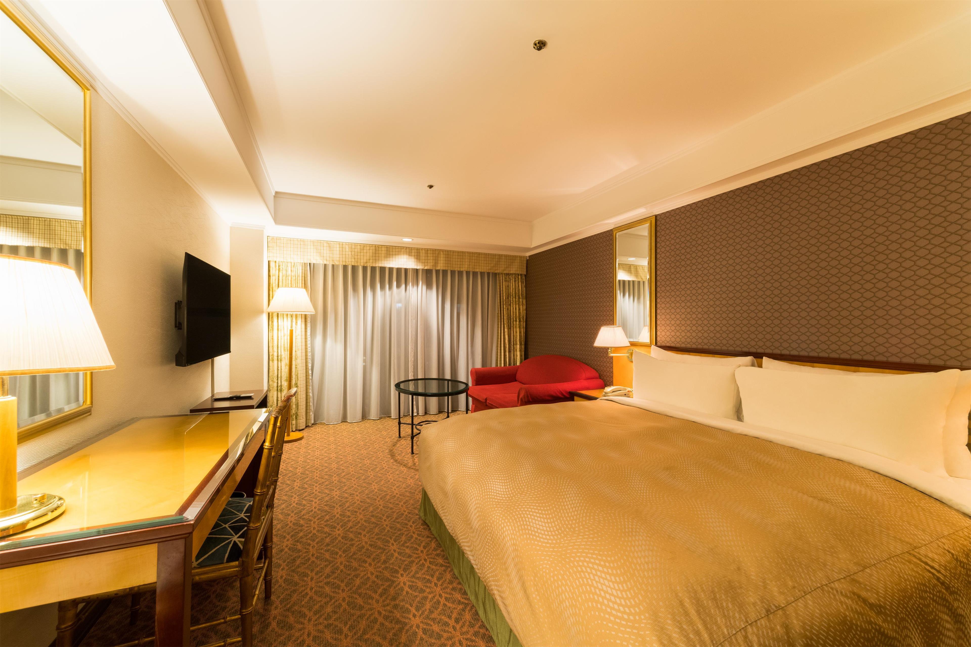 غرفة ديلوكس بسرير كينج بإطلالة على المدينة، Rose Hotel Yokohama, WorldHotels Distinctive 3/5