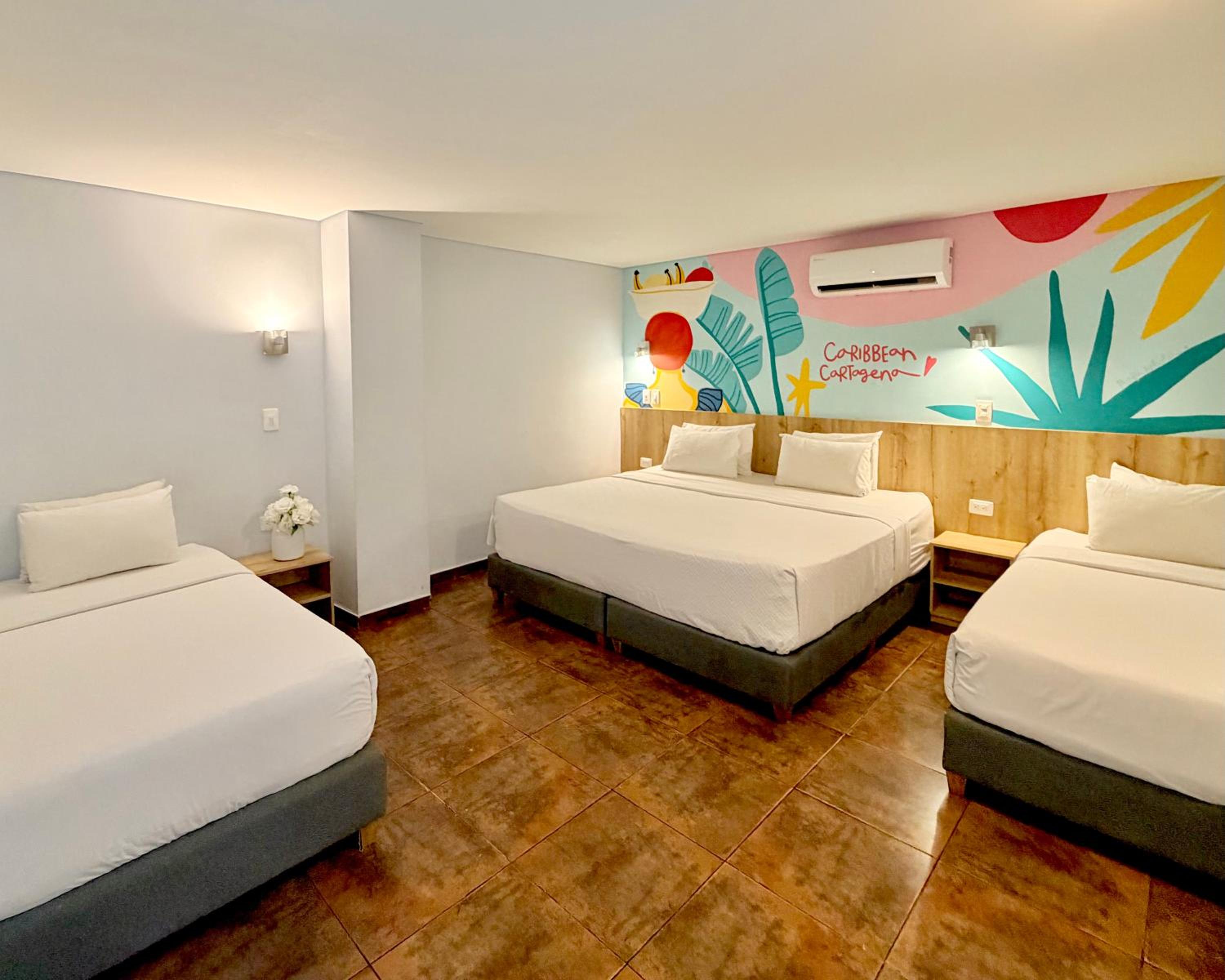 غرفة رباعية، Hotel Caribbean Cartagena 2/4