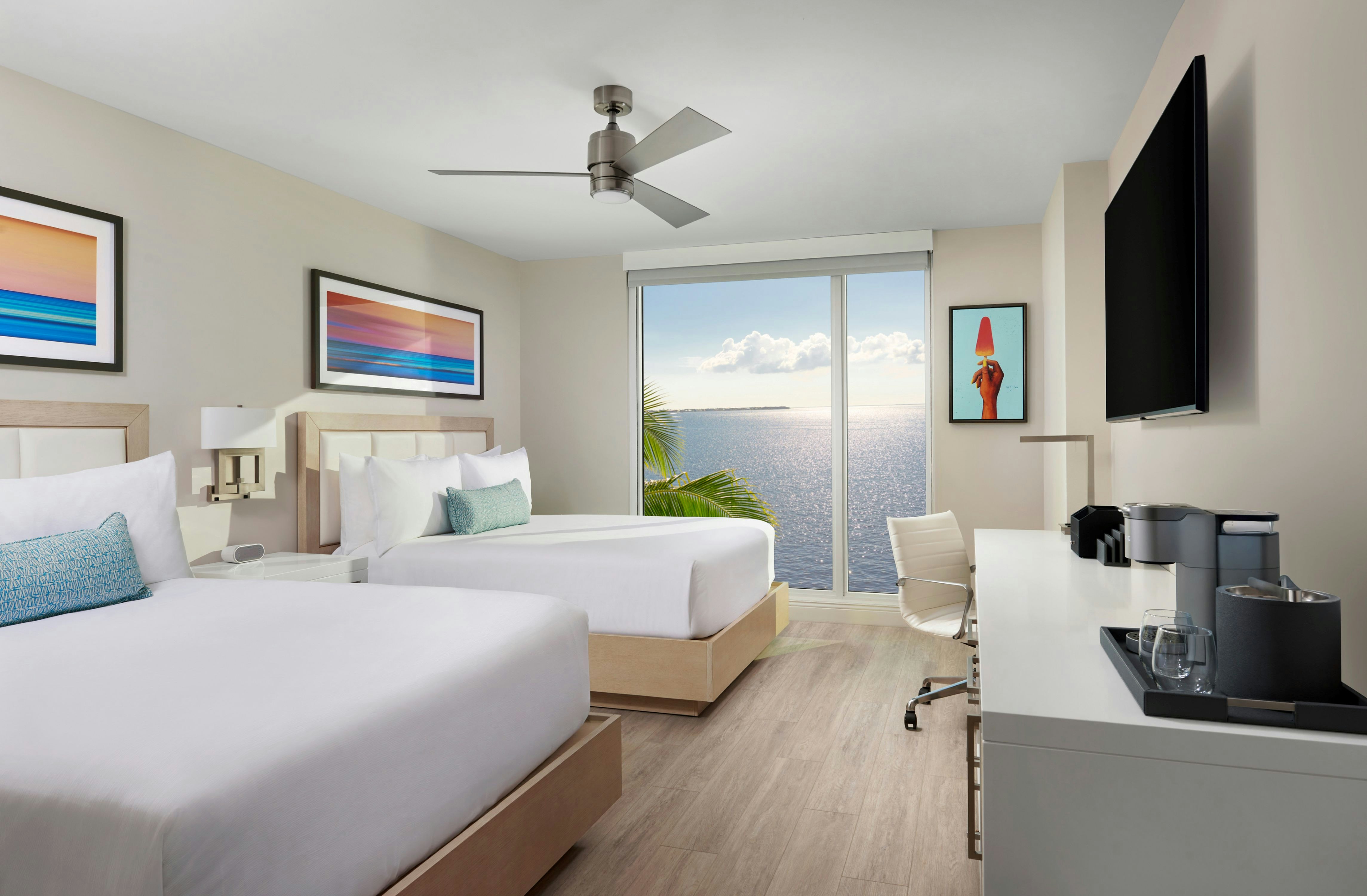 ROOM, 2 QUEEN BEDS, HARBOUR VIEW