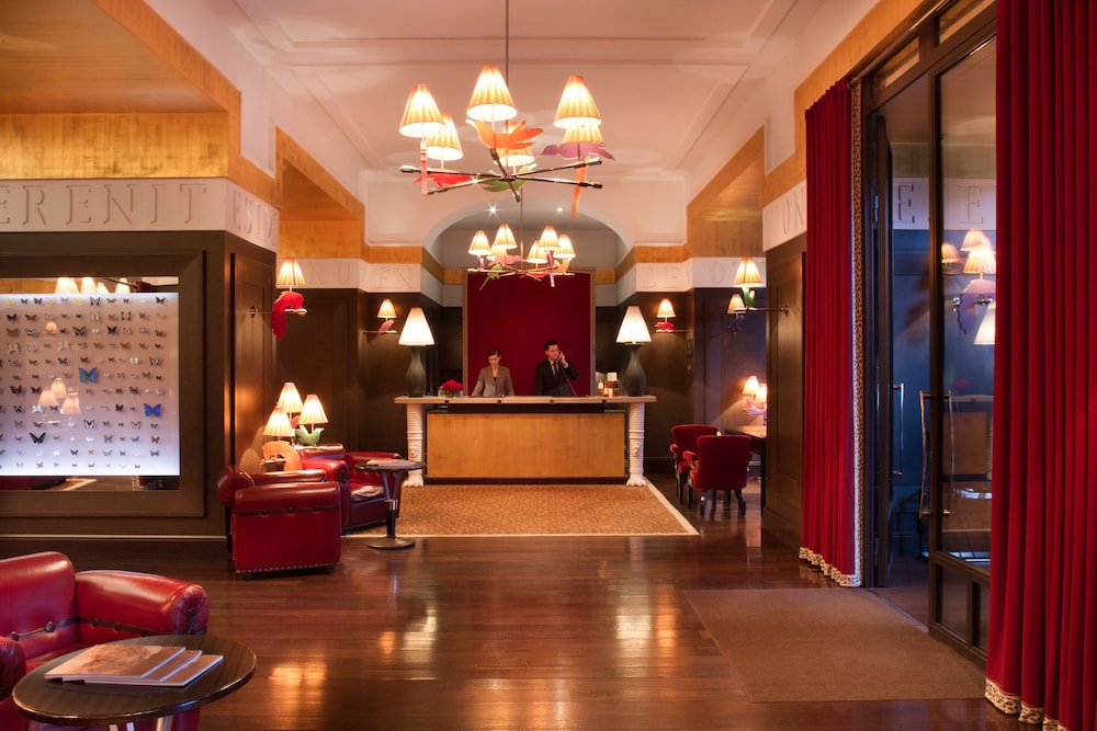 Lobby at La Reserve Geneva Hotel Spa, Bellevue