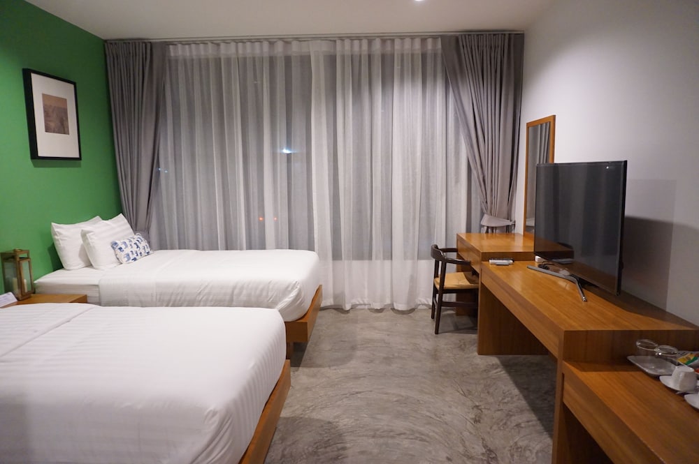 غرفة قياسية بسريرين منفصلين، Raenong Boutique Hotel 2/4