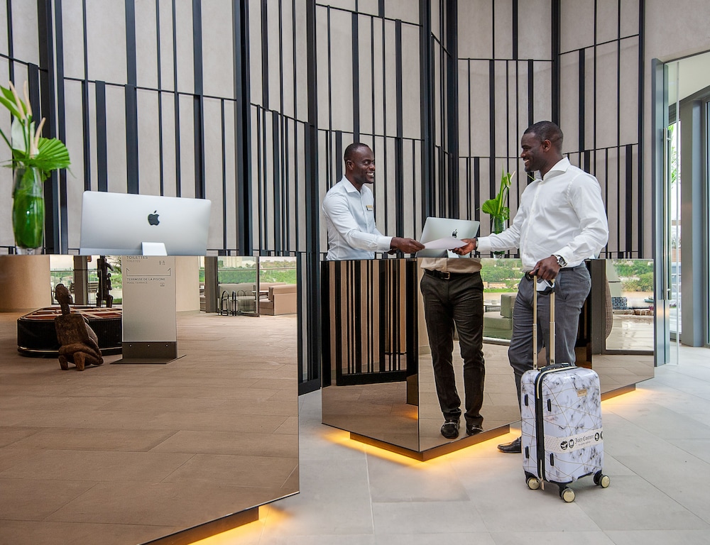 Lobby at Noom Hotel Abidjan, ABIDJAN
