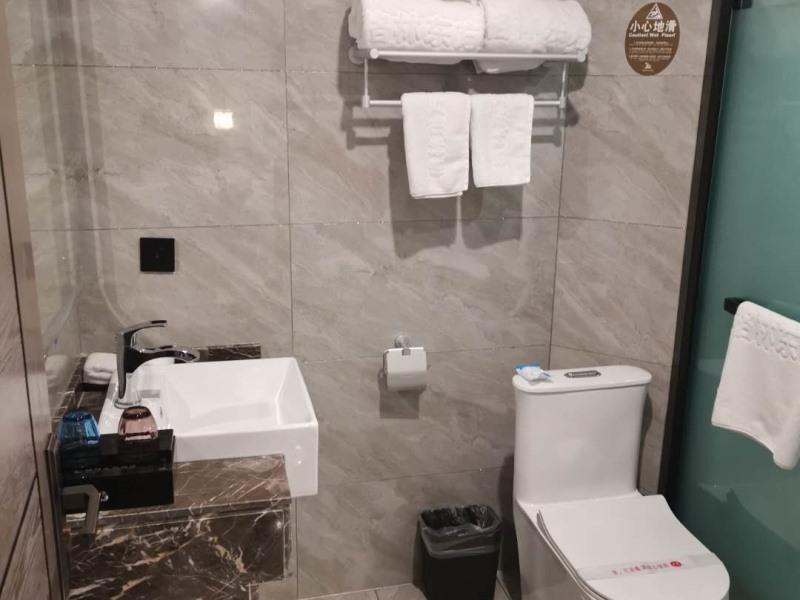 غرفة بسرير كينج، GreenTree Eastern Qinghai Province Xining Haihu Wanda Plaza Hotel 3/4