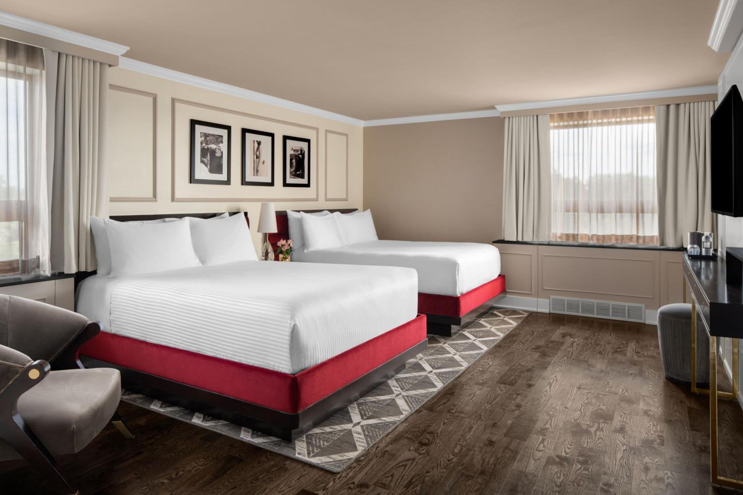 Guest Room, Deluxe, 2 Double Beds