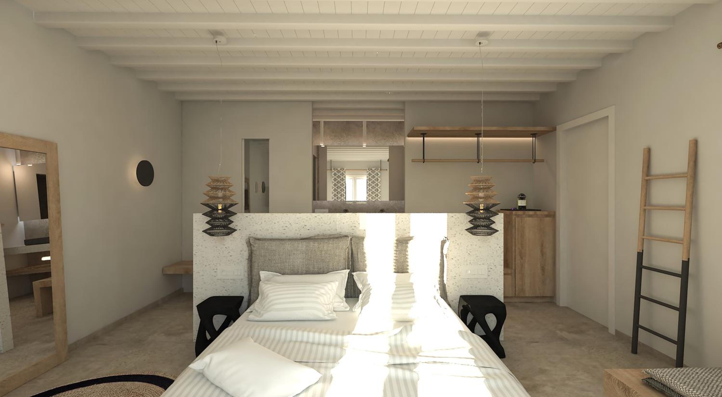 Superior, Double Bed, Side Sea View, Outdoor Jetted Tub, Hot Tub