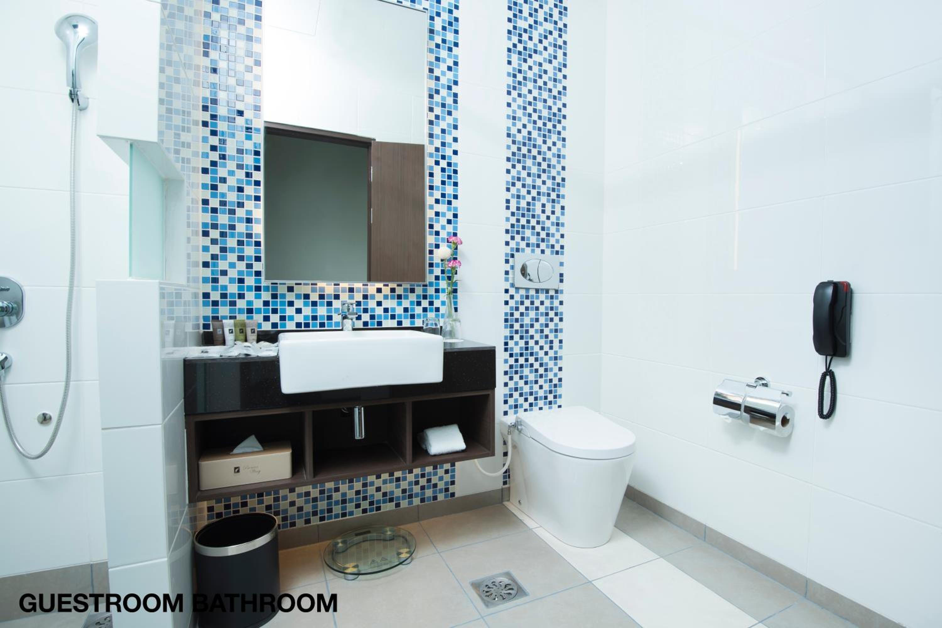 غرفة ديلوكس بسريرين منفصلين بإطلالة على المدينة، Riverside Majestic - Astana Wing 6/8