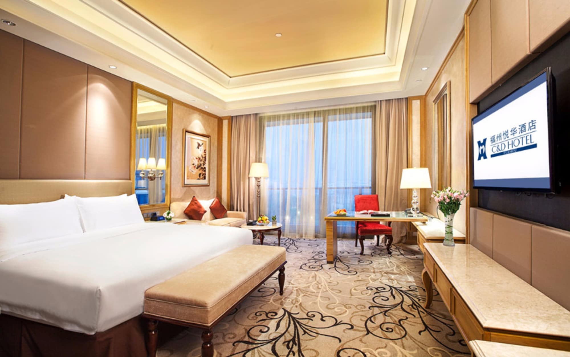 DELUXE, DOUBLE BED