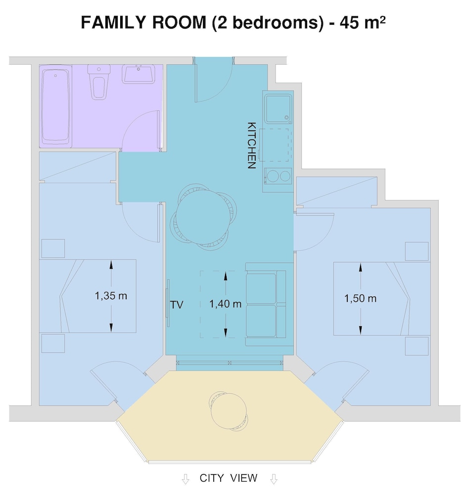 迈阿密公园公寓酒店(Aparthotel Miami Park) 图片2