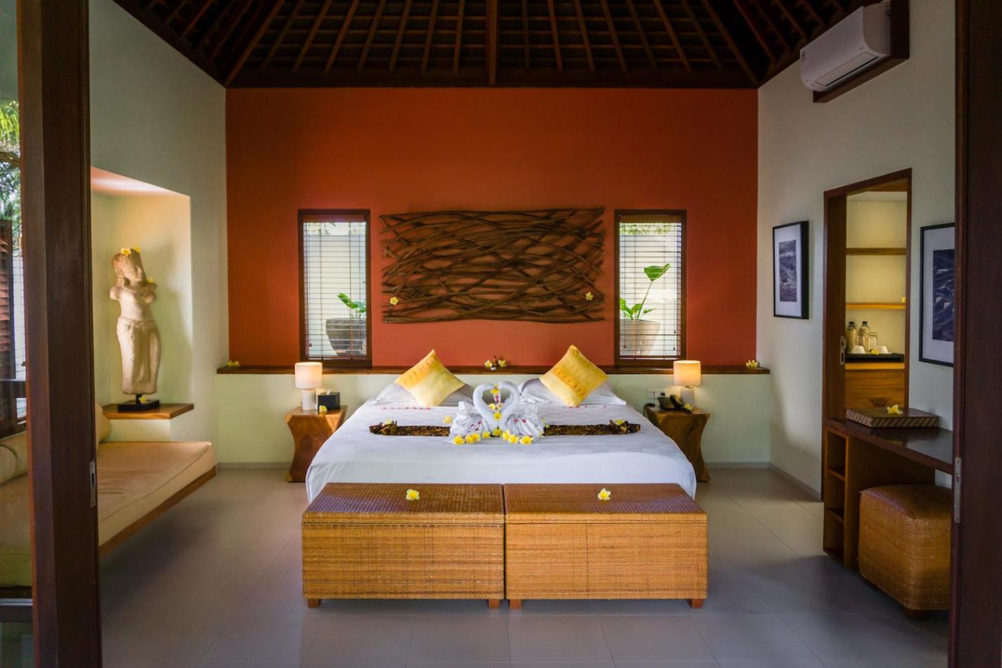 غرفة ديلوكس بسرير مزدوج بشرفة، Villa Sabandari 2/2