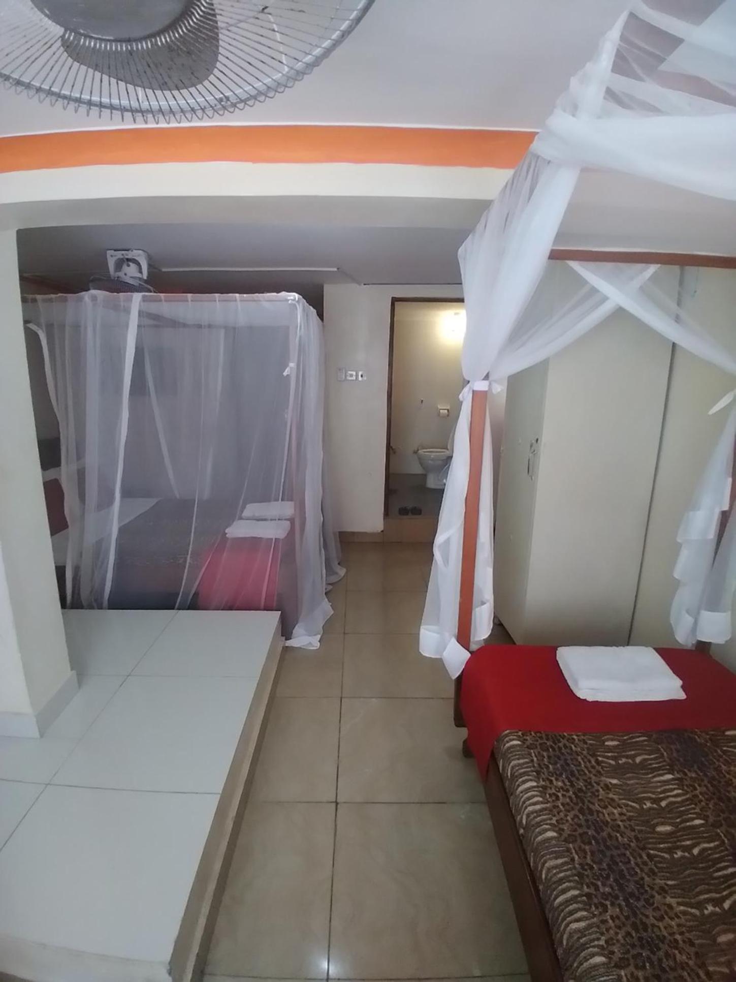 غرفة بسرير مزدوج أو سريرين منفصلين، Ocean View Nyali Boutique 2/5