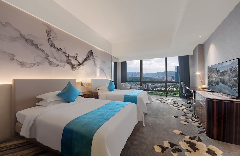 غرفة ديلوكس بسريرين منفصلين، Huaqiang Plaza Hotel 3/5