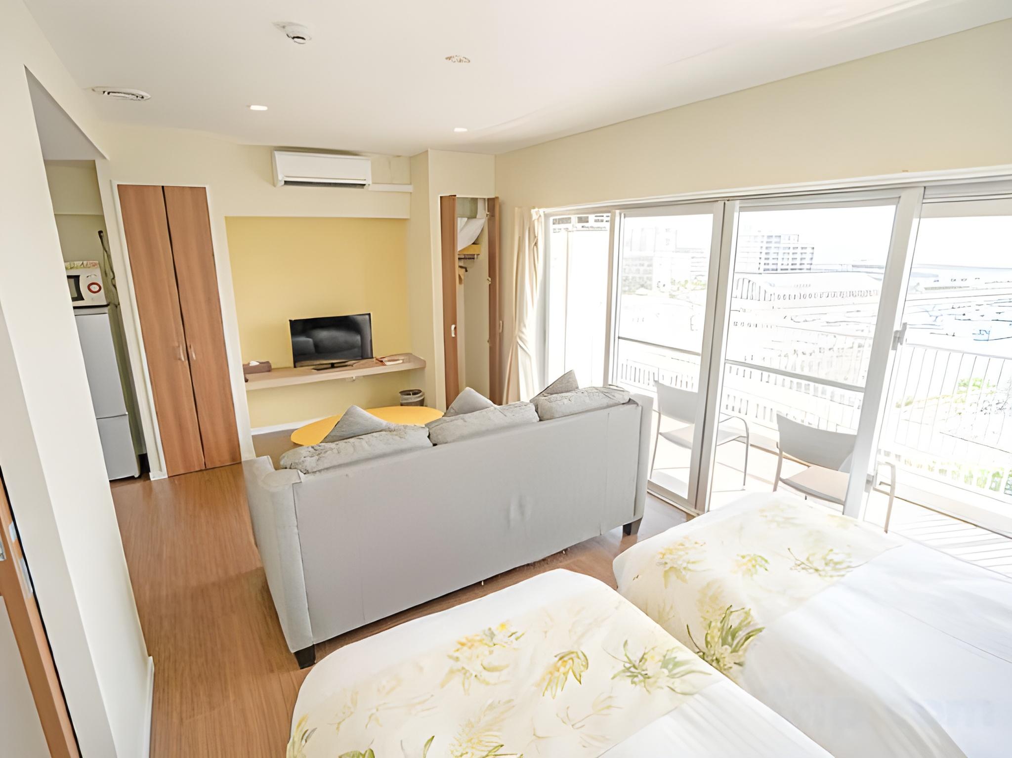 Harbor, Twin Beds, Ocean View, High Floor