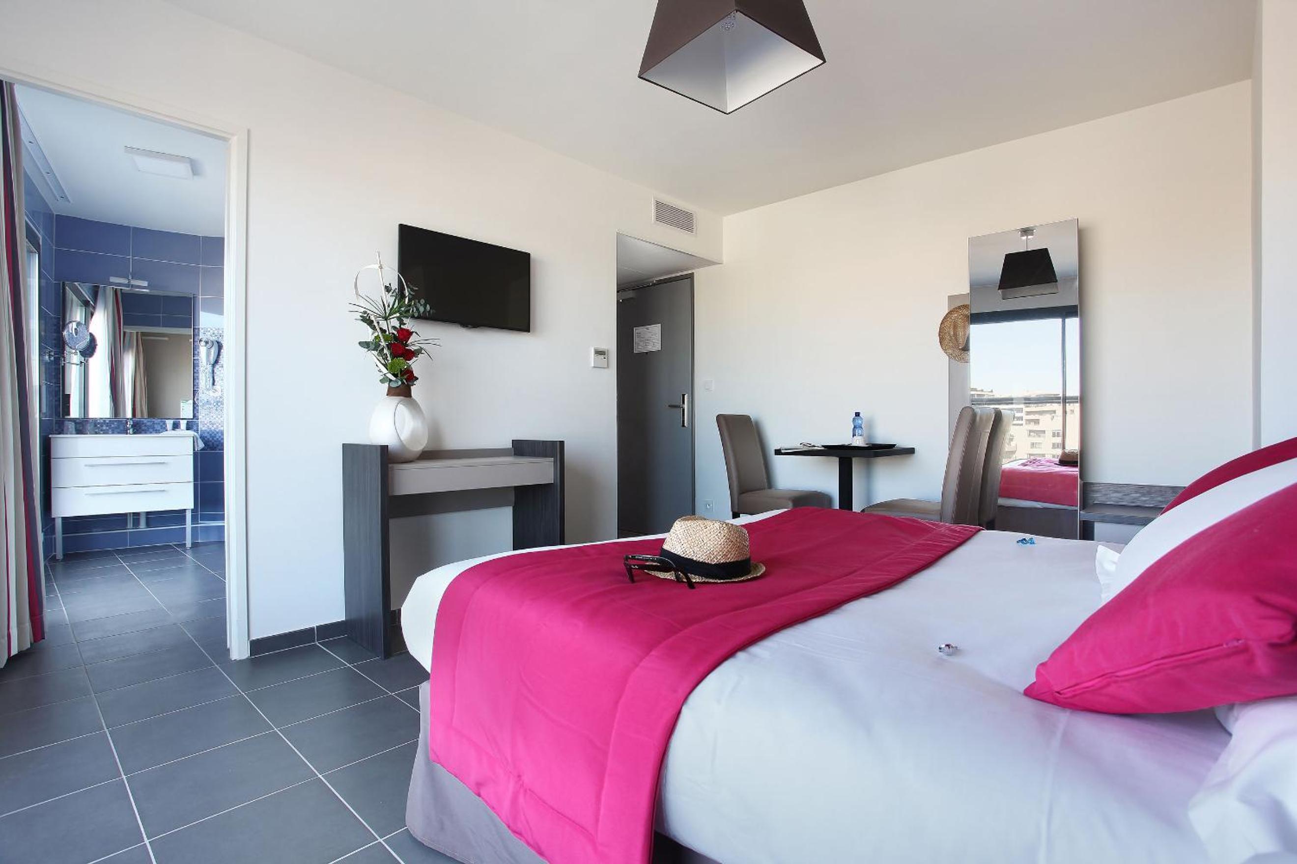 استوديو بشرفة، Appart hotel Odalys City Marseille Centre Parc Chanot Velodrome 8/10