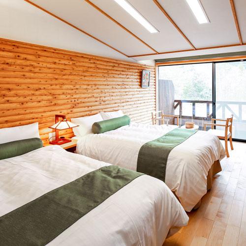 Style, Lodge, Twin Beds, Mountain View