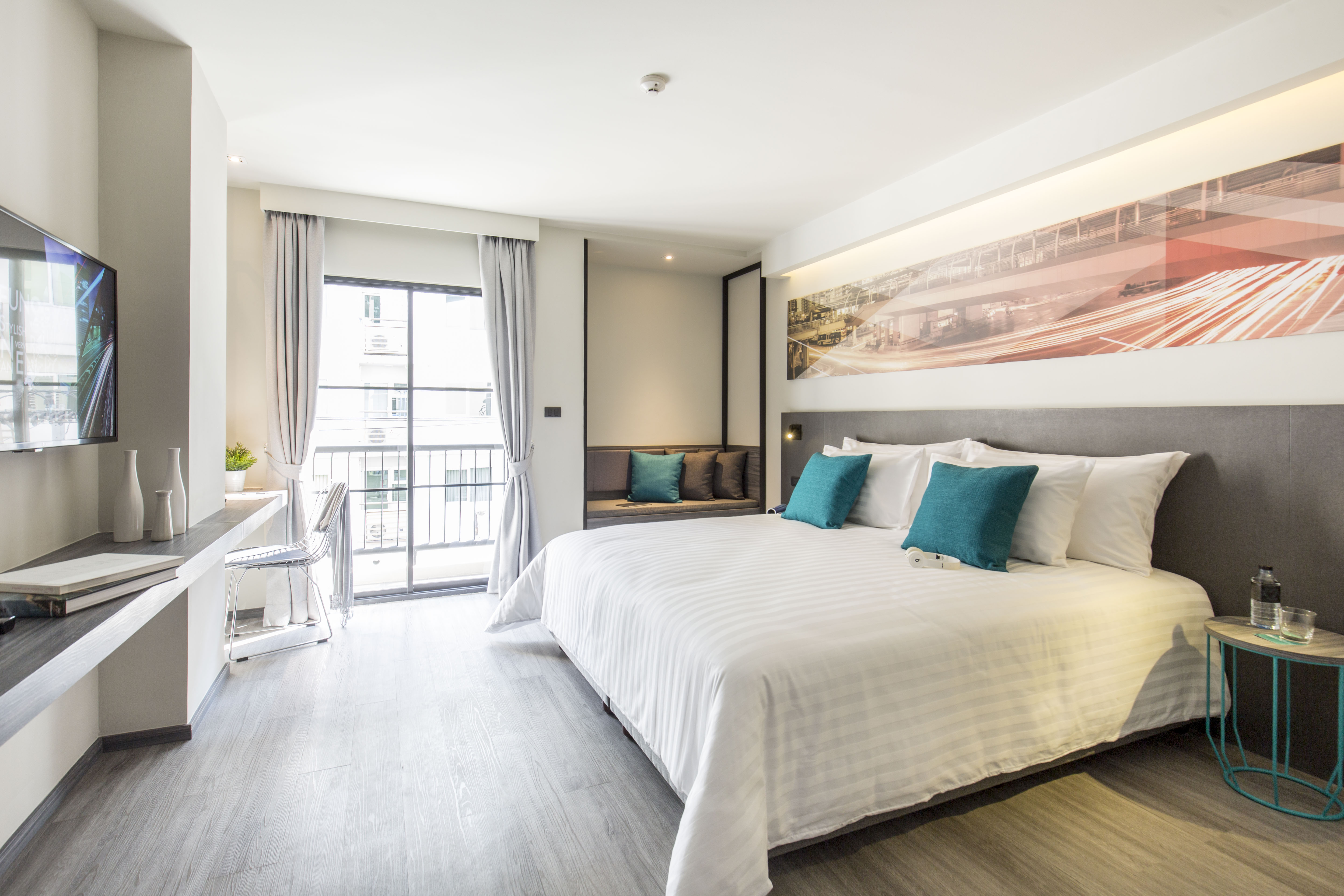 غرفة قياسية بسرير مزدوج أو سريرين منفصلين، Cross Vibe Bangkok Sukhumvit 4/5