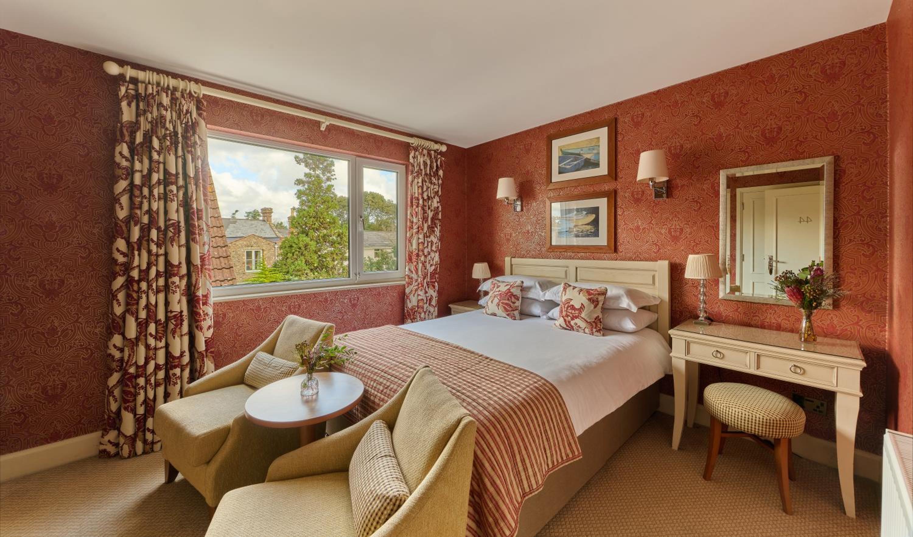 Cozy, Garden, Upper, Classic, Double Bed