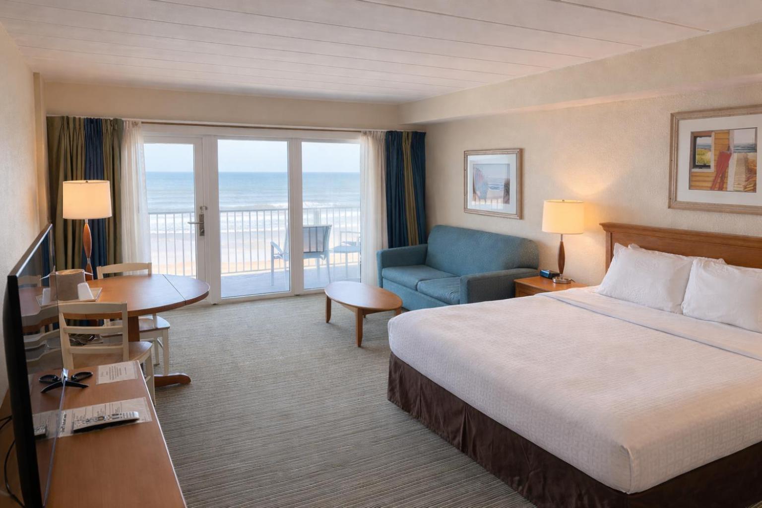 Room, King Bed, Ocean Front, Balcony