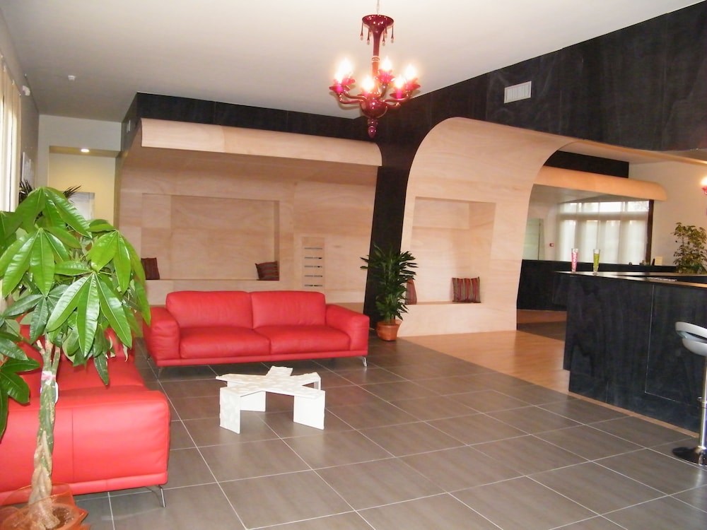 Lobby at Althea Palace Hotel, CASTELVETRANO