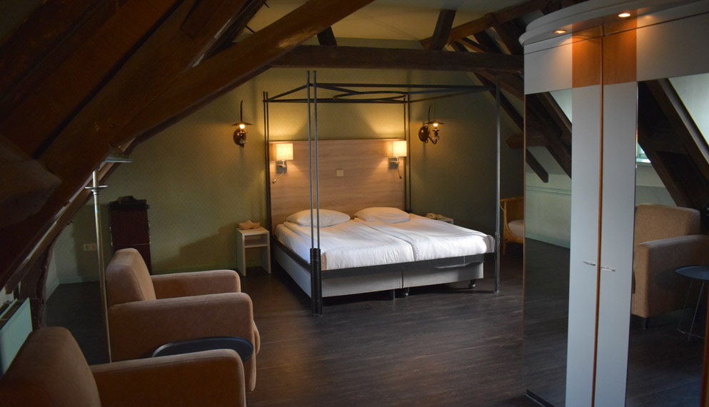غرفة ديلوكس بسرير مزدوج، Hotel Kasteel Erenstein 3/5