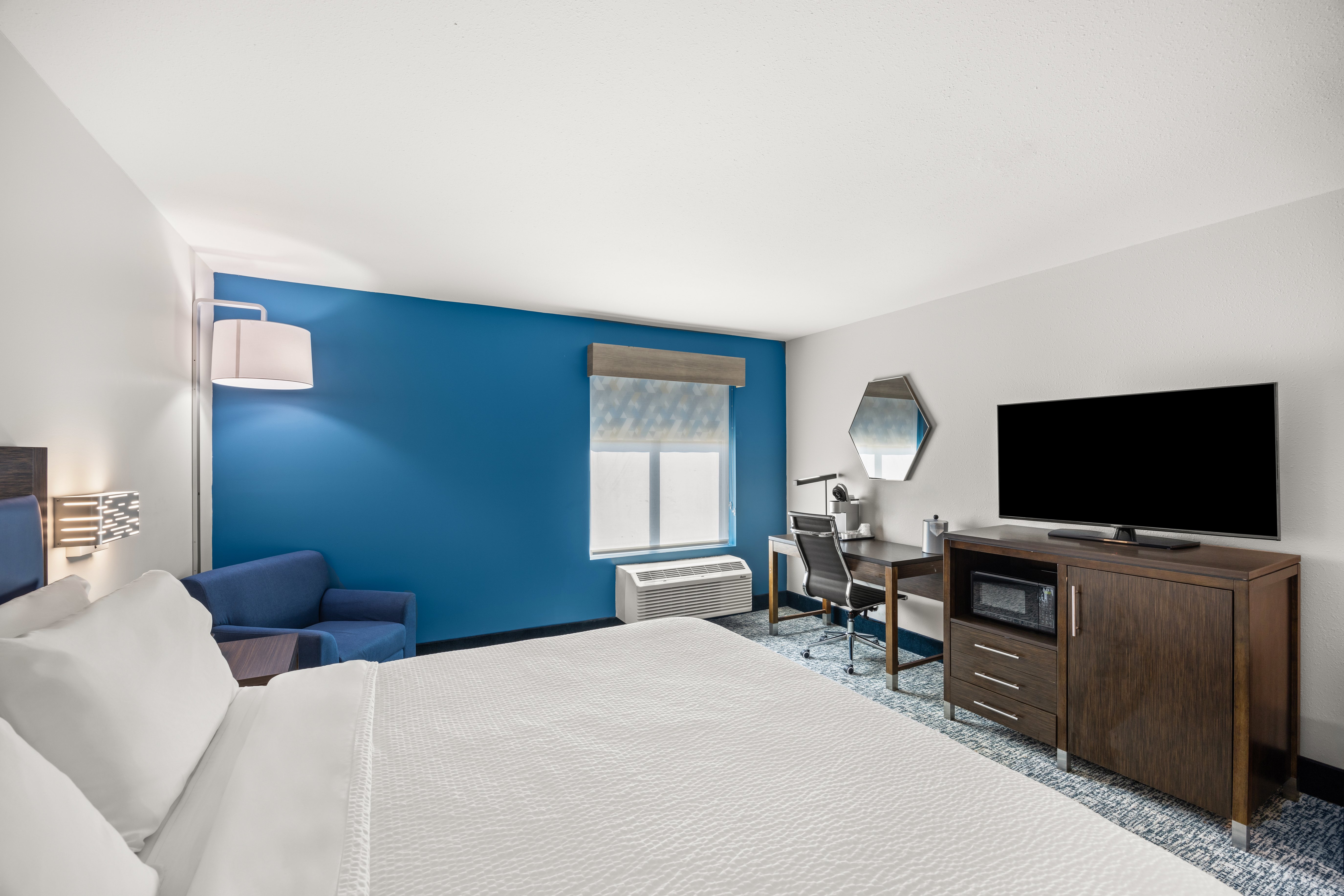 غرفة قياسية بسرير كينج، Holiday Inn Express Asheville Woodfin an IHG Hotel 3/10