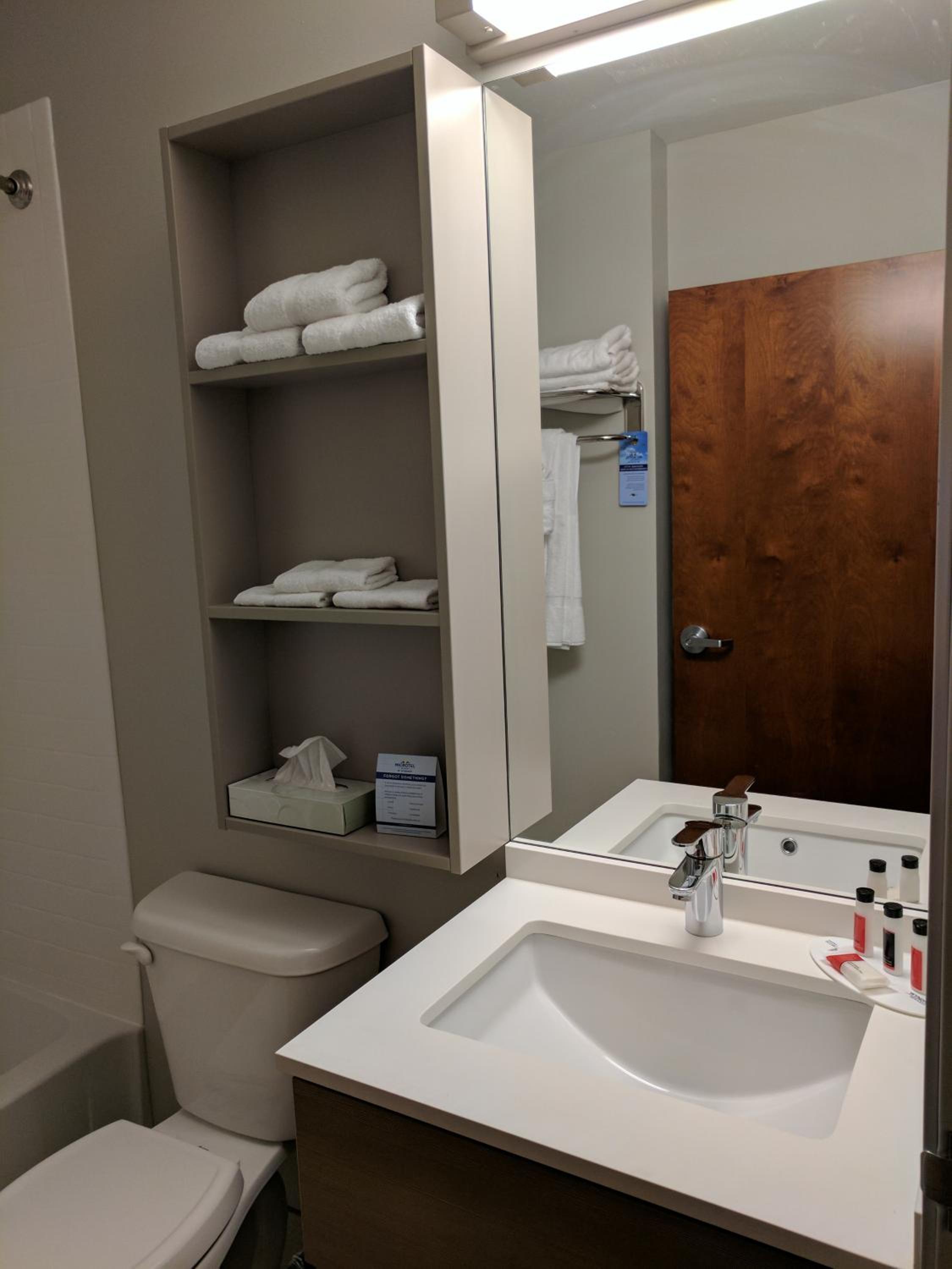 جناح استوديو بسرير كوين مع أريكة، Microtel Inn And Suites By Wyndham Clarion 5/5