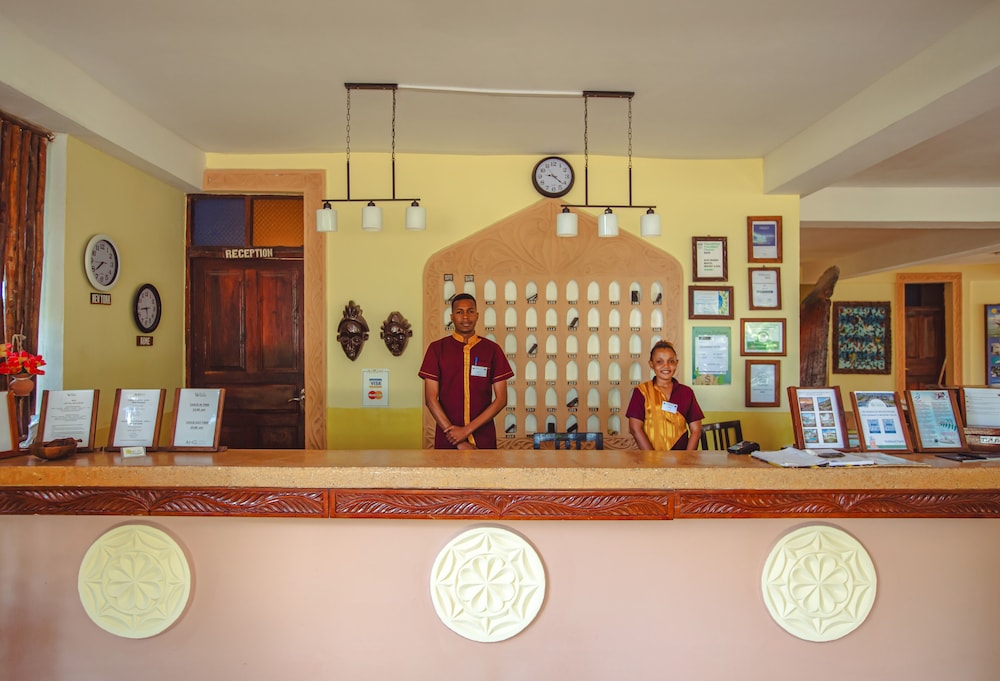 Lobby at AHG Waridi Beach Resort & Spa, PWANI MCHANGANI