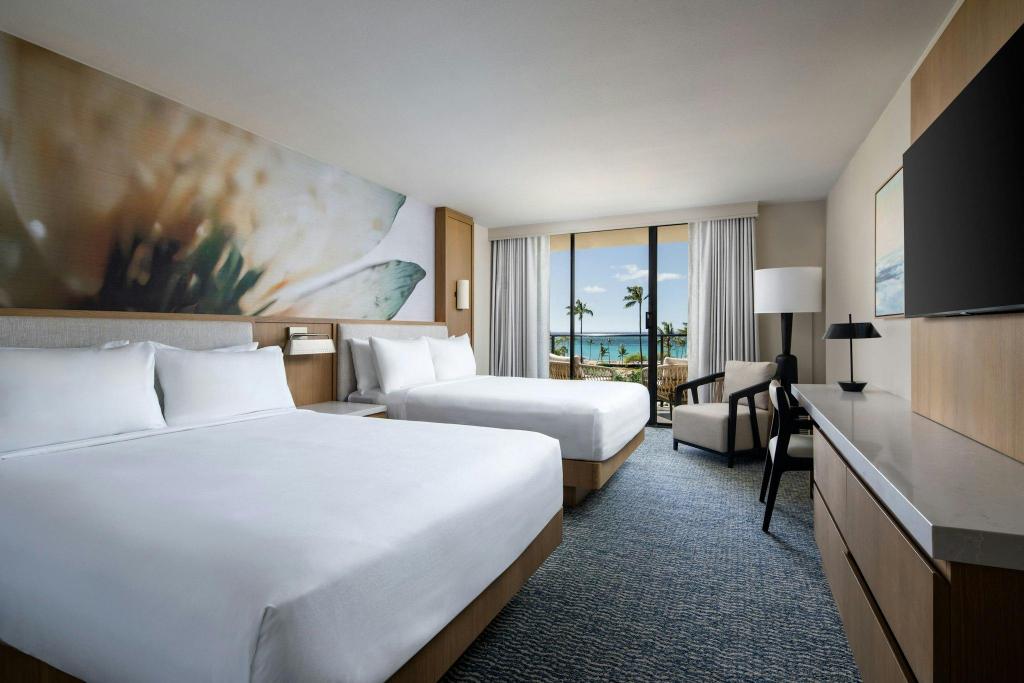 Ohana, Guest Room, 2 King Beds, Balcony, Large