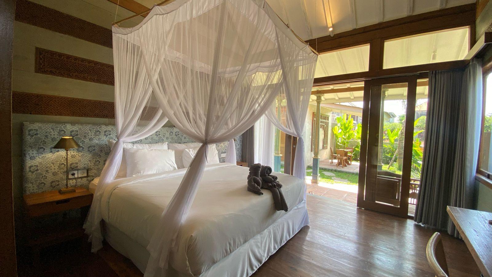 Villa, Queen Bed, Garden View