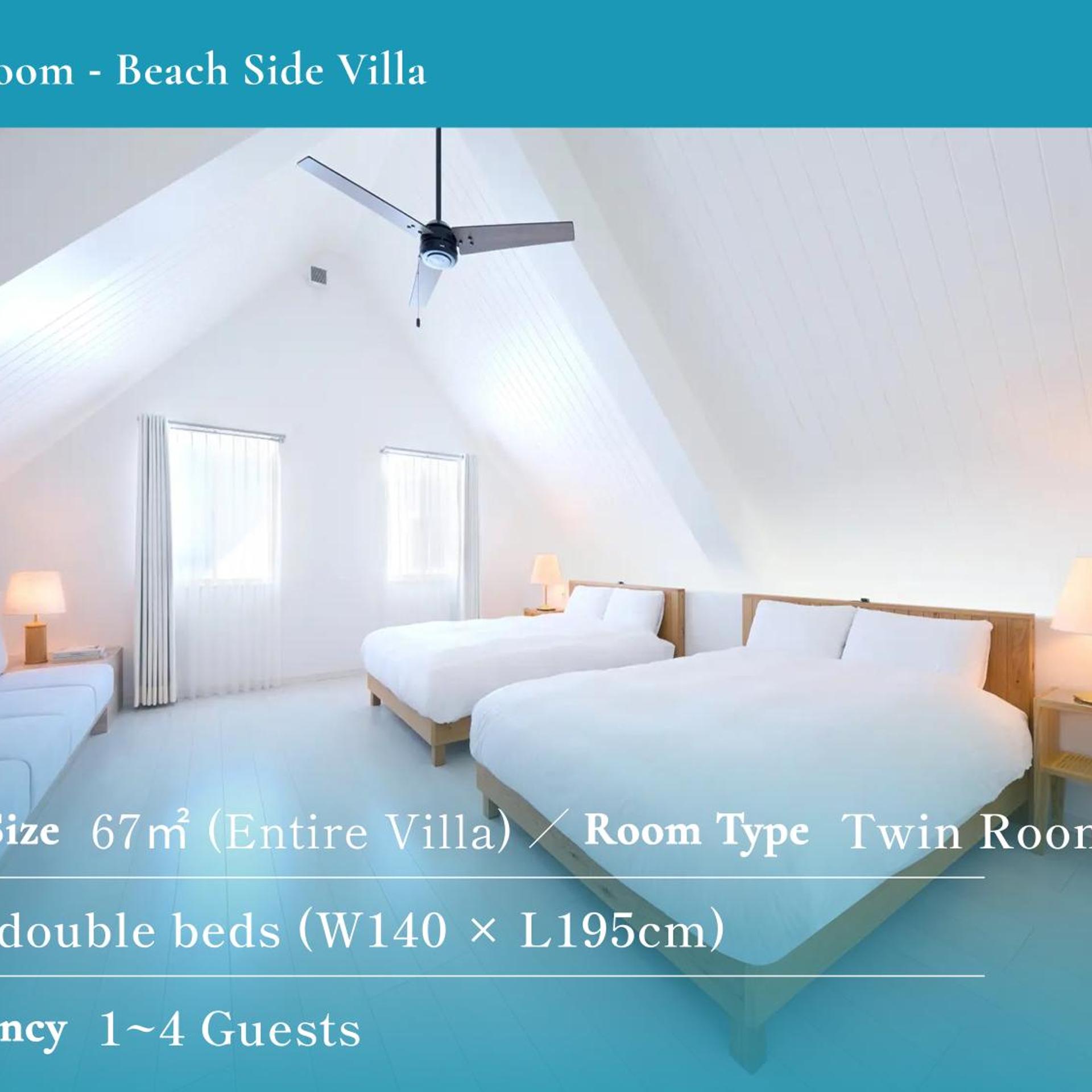 Villa, Twin Beds, Beach Side، PRICIA RESORT YORON 2/3