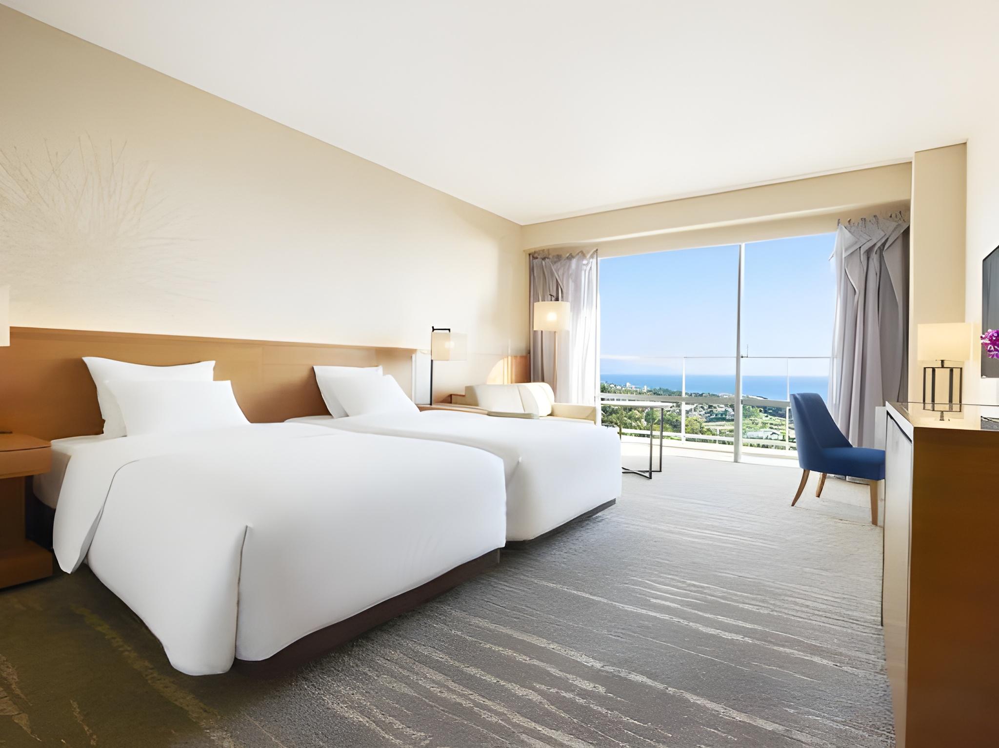 Hollywood, Deluxe, Twin Beds, Bathtub, High Floor