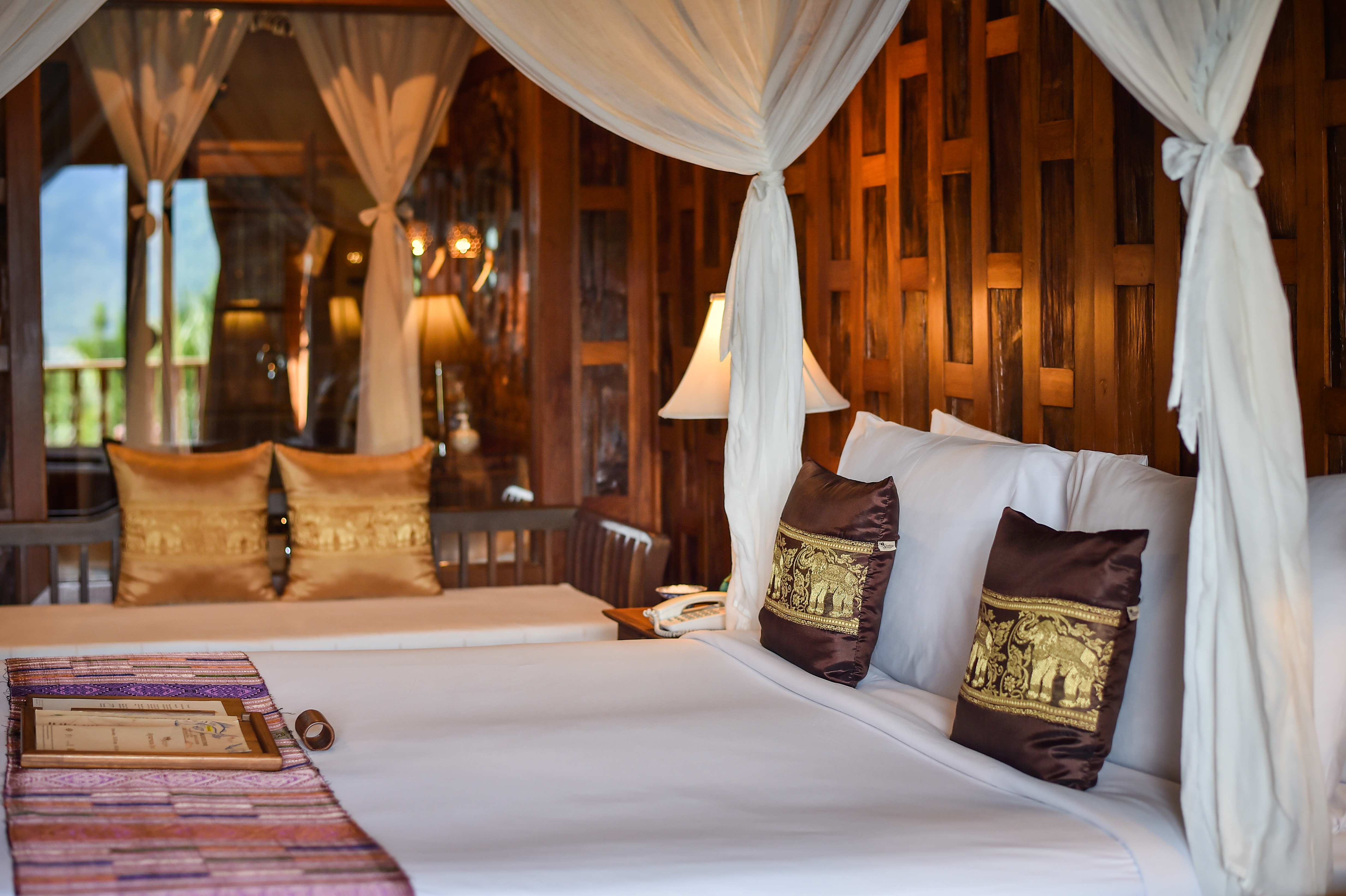 غرفة ديلوكس بسرير مزدوج بإطلالة على المسبح، Santhiya Koh Phangan Resort and Spa 2/4
