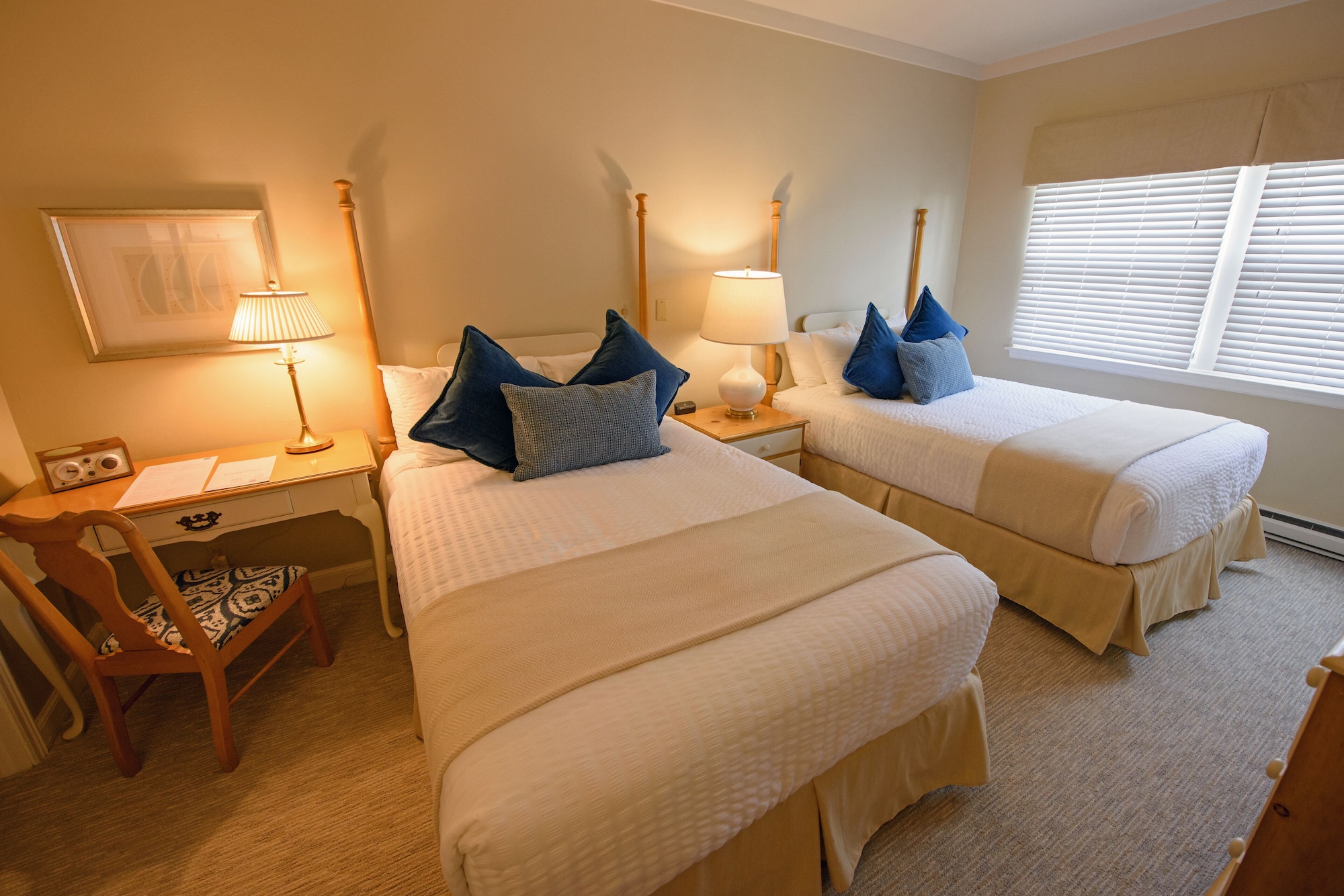 Garden, Lodge, 2 Double Beds, Lake Side, Main Building