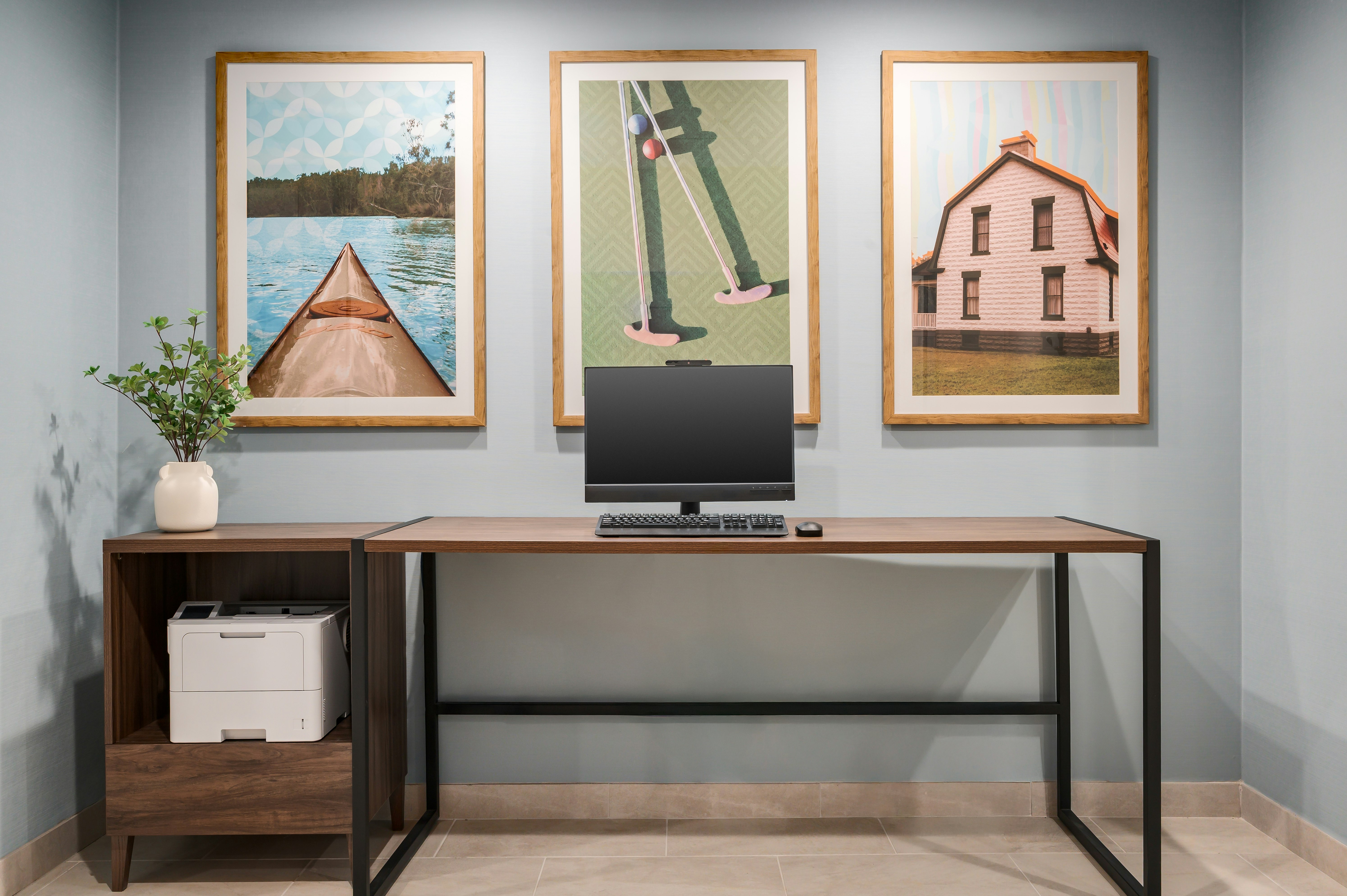 Lobby at Hampton Inn & Suites Alpena, ALPENA - MI